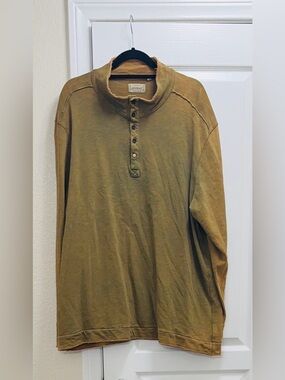 Jeremiah Size 2XL Men’s Vintage Workwear Slub Henley Shirt